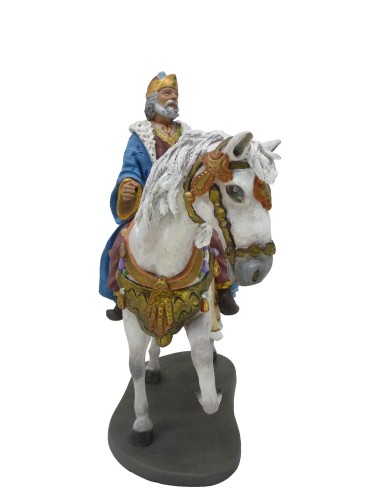 Rey Melchor en Caballo