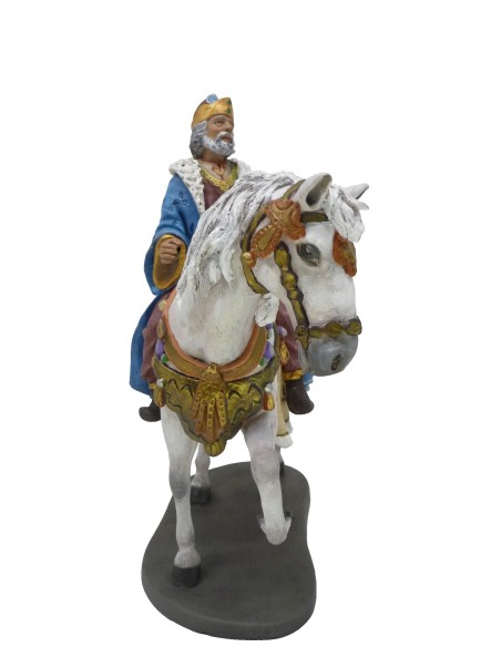 Rey Melchor en Caballo