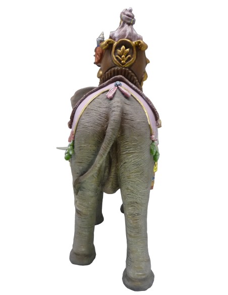 Rey Baltasar y  Paje Real en Elefante