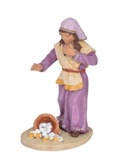 Niña con cesto de huevos rota 2