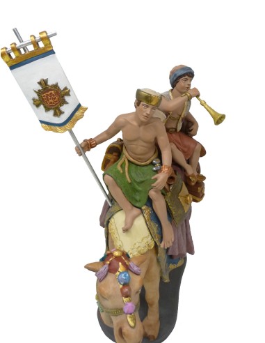 Pajes reales a camello