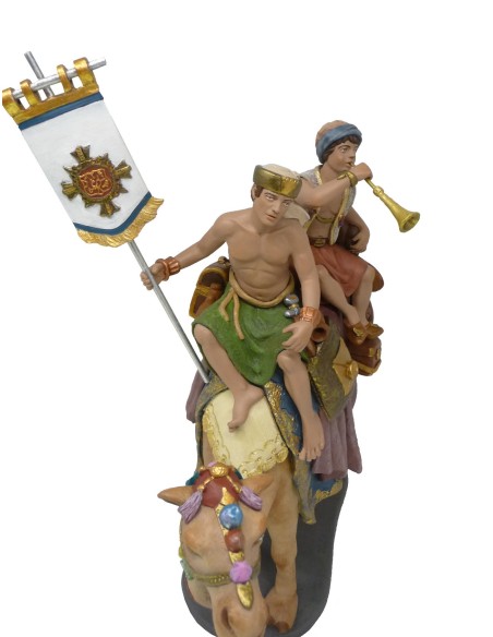 Pajes reales a camello