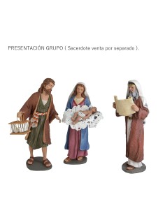 PRESENTACIÓN EN EL TEMPLO 2/P  FABRICADO EN PASTA CERÁMCA ITALIANA