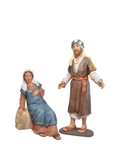 Pidiendo posada 2 piezas. Fabricado en pasta cerámica Italiana