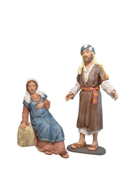 Pidiendo posada 2 piezas. Fabricado en pasta cerámica Italiana