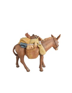 Burro con carga. Fabricado en pasta cerámica Italiana. 2