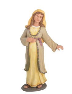 Pastora embarazada. Fabricado en pasta cerámica Italiana