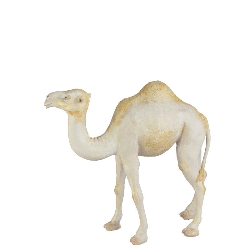 Camello sin carga Nº 2 blanco. Fabricado en pasta cerámica Italiana.