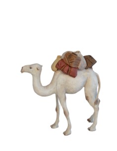 12067 Camello con carga cofres Nº 2. Fabricado en pasta cerámica Italiana.
