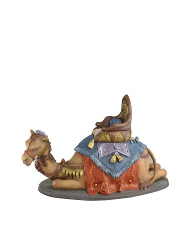 19005-4 Grupo Camellos Reyes Adorando. Fabricado en pasta cerámica Italiana.