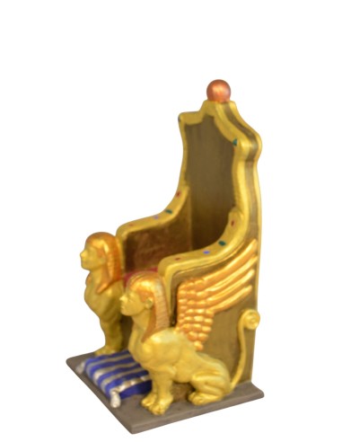 14050-2 Trono Faraón Egipcio     ( No incluye figura ).