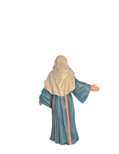 16010 Nacimiento 2 PIEZAS ( San José con niño )  - Fabricado en pasta cerámica Italiana.