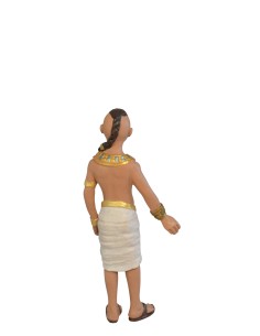 14070 Niño Faraón Egipcio. Fabricado en pasta cerámica Italiana. 2