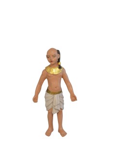 14071 Niño Egipcio. Fabricado en pasta cerámica Italiana.