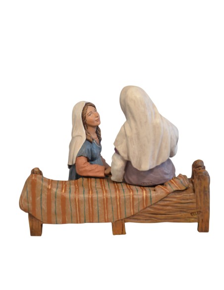 19141 Grupo visita a Santa Isabel Fabricado en pasta cerámica Italiana.