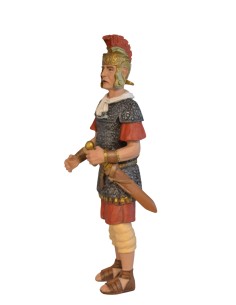 19135 Legionario romano con espada. Fabricado en pasta cerámica Italiana. 2