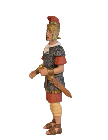 19135 Legionario romano con espada. Fabricado en pasta cerámica Italiana.