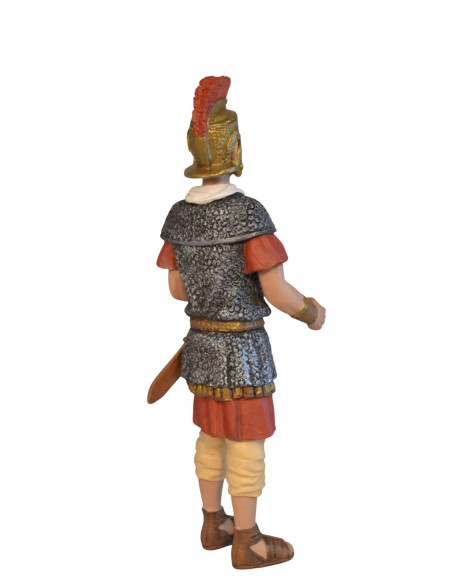 19135 Legionario romano con espada. Fabricado en pasta cerámica Italiana.