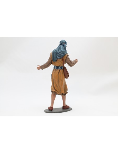 19012 Camellero andando nº 1 - Fabricado en pasta cerámica Italiana.