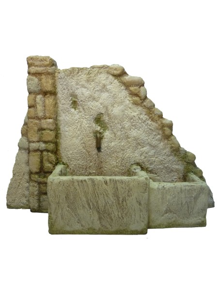 Fuente 2 pozas 14 -16 ( con bomba de agua )