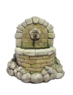 Fuente Arco para 14 cm.  ( con bomba agua )