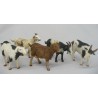 Cabras surtidas para 14 cm. ( 5 modelos )