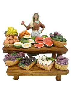 Frutera con puesto