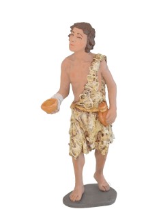 Niño mendigo en pié