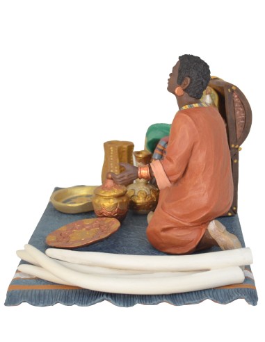 Mercader Africano con complementos