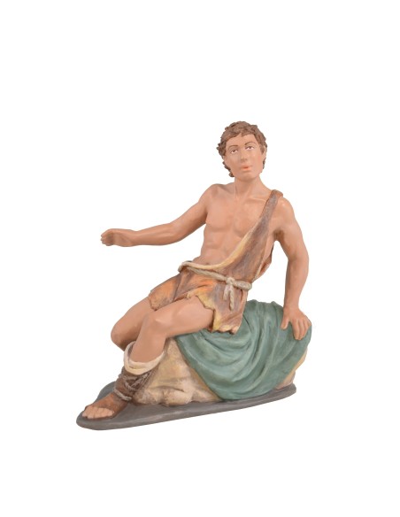 Anunciación a los pastores - Fabricado en pasta cerámica Italiana.