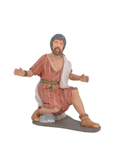 Anunciación a los pastores - Fabricado en pasta cerámica Italiana.