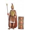 Soldado Romano en pie - Fabricado en pasta cerámica Italiana.