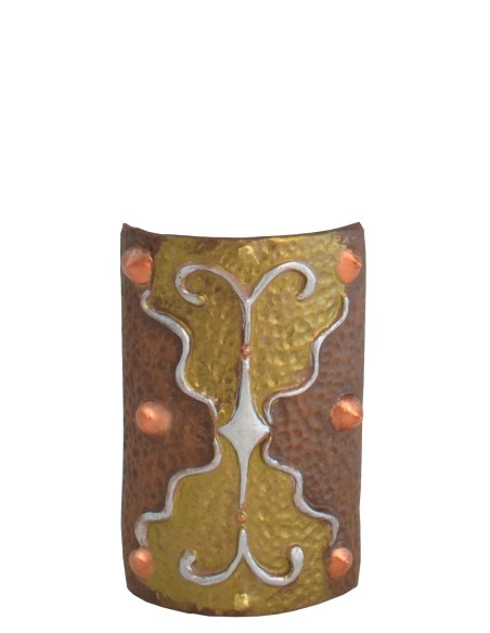 Soldado Romano sentado con Dinares + escudo - Fabricada en pasta cerámica Italiana