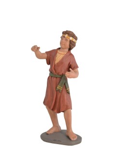 Niño en pié señalando