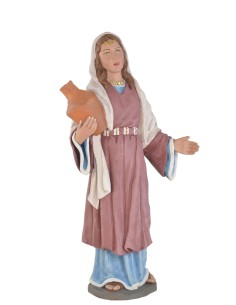 Pastora con cántara - Fabricado en pasta cerámica Italiana