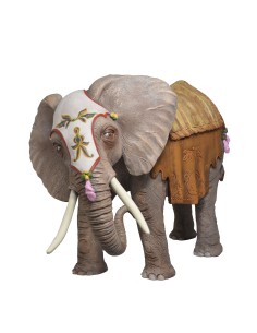 Elefante sin carga  Fabricado en pasta cerámica Italiana.
